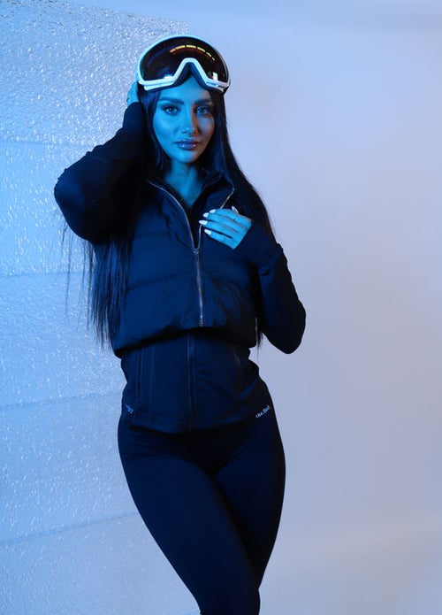 Staple Puff Vest - Black