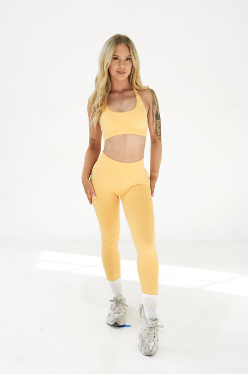 Amplify Seamless Leggings - Citrus Yellow
