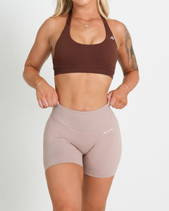 Amplify Seamless Shorts - Mocha