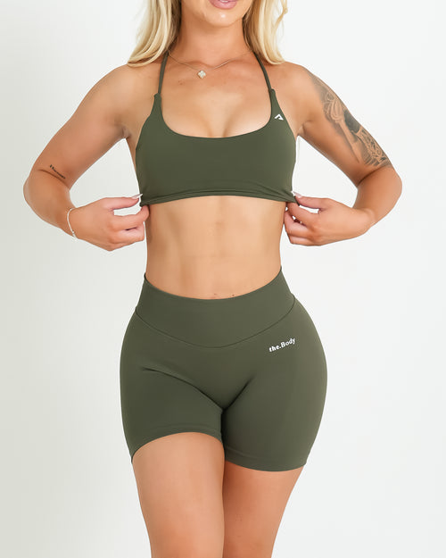 Amplify Seamless Shorts - Olive