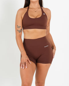 Amplify Seamless Shorts - Espresso