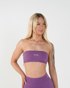Amplify Bandeau Bra - Violet