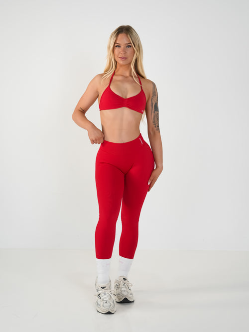 Amplify Micro Bra - Chilli Red