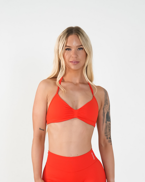 Amplify Micro Bra - Candy Red