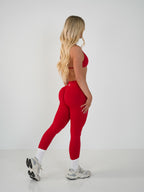 Amplify Seamless Leggings - Chilli Red