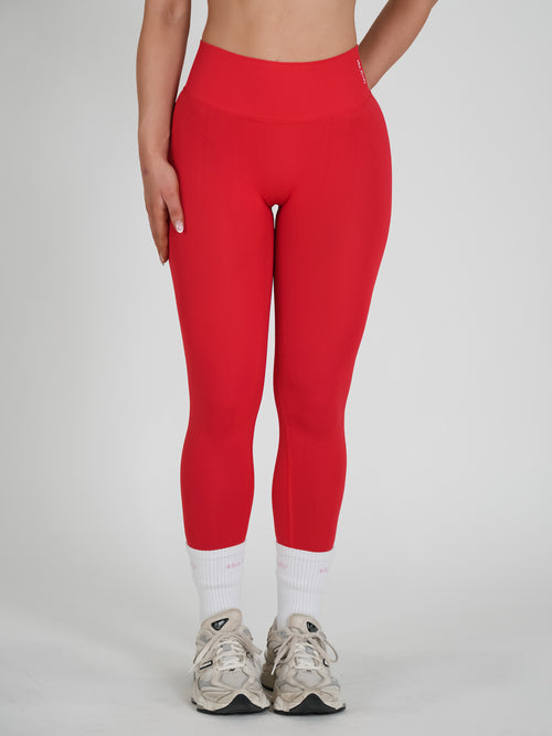 Ignite Leggings - Fire Red