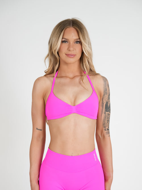 Amplify Micro Bra - Fuschia