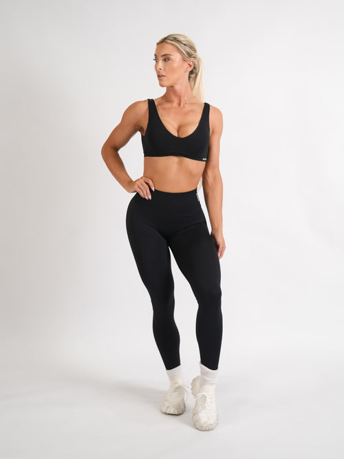 Amplify High Waist Leggings - Black
