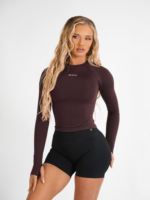 Amplify Long Sleeve - Brown Sugar