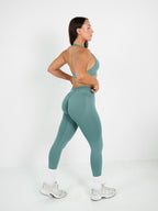 Amplify Seamless Leggings - Mineral Green