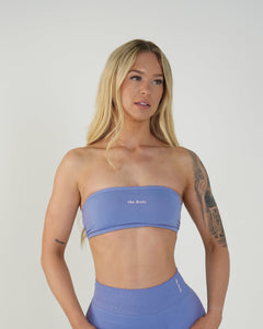 Amplify Bandeau Bra - Graphite Grey