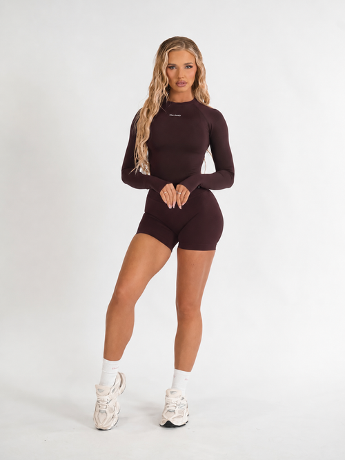 Amplify Long Sleeve - Brown Sugar