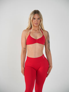 Amplify Micro Bra - Chilli Red