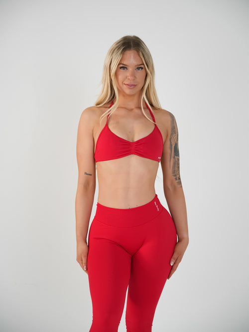Amplify Micro Bra - Chilli Red