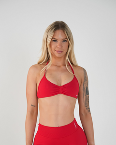 Amplify Micro Bra - Chilli Red