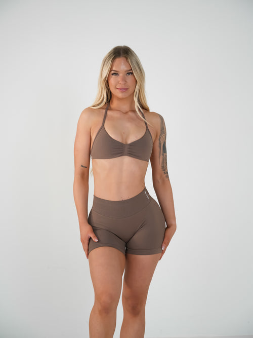 Amplify Micro Bra - Cocoa