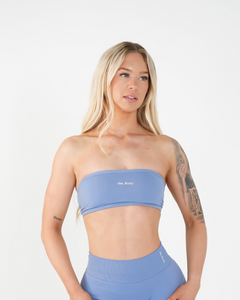 Amplify Bandeau Bra - Smoke