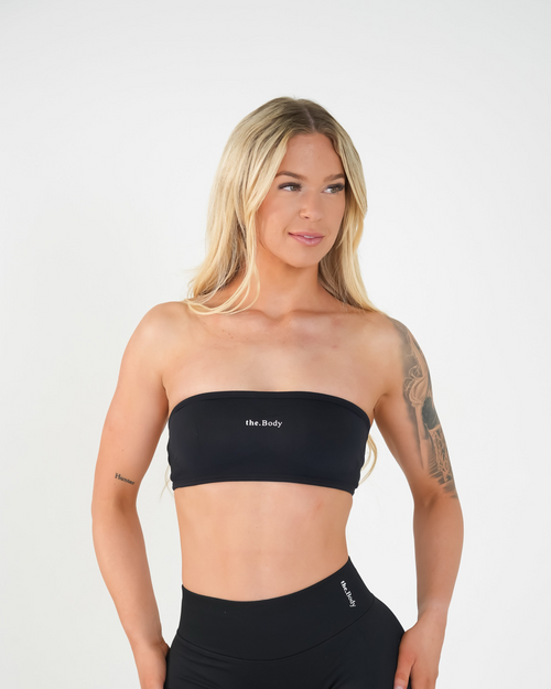 Amplify Bandeau Bra - Black