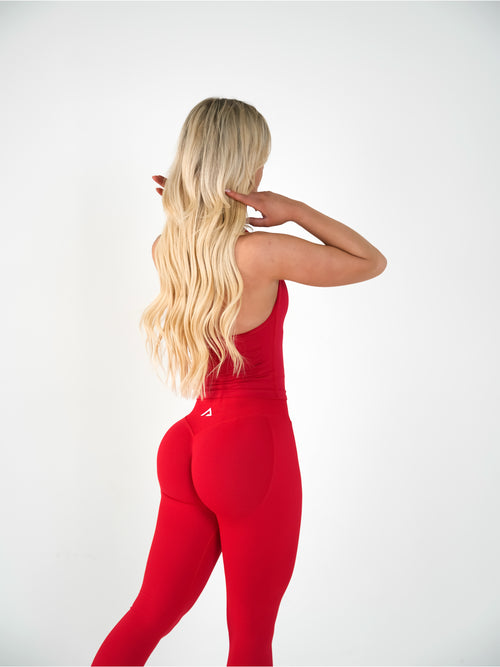 Amplify Seamless Leggings - Chilli Red