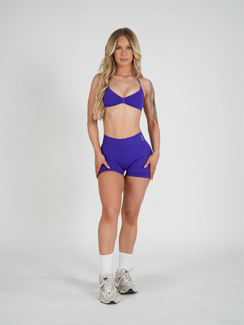 Amplify Seamless Shorts - Ultra Violet