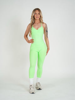 Amplify Sculpt Tank - Neon Green