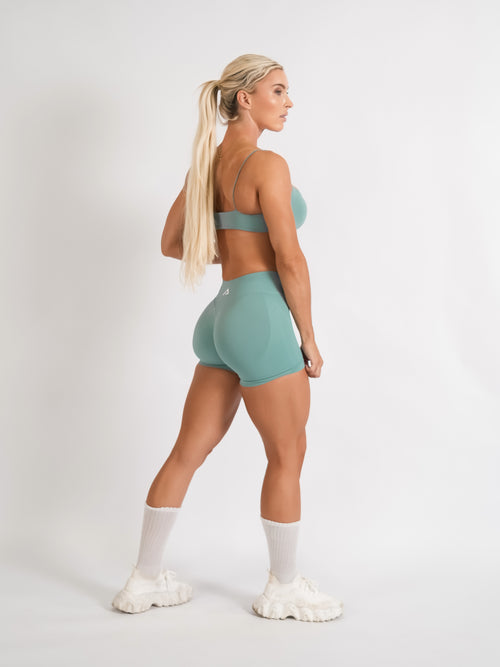 Amplify Shorts - Matcha Green