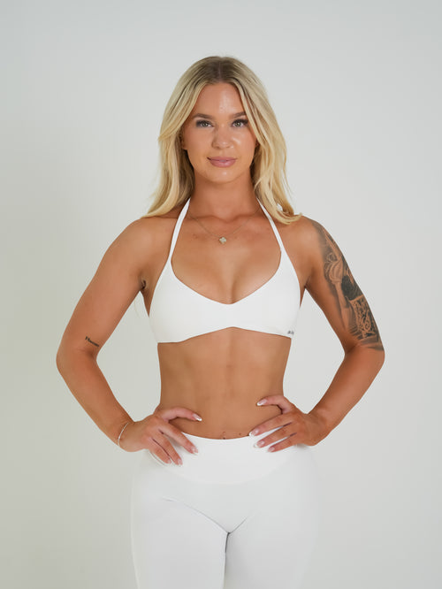 Amplify Micro Bra - Ivory White