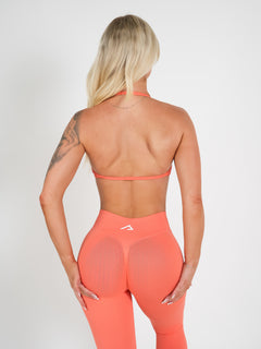 Amplify Micro Bra - Coral