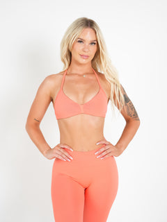 Amplify Micro Bra - Coral
