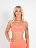 Amplify Micro Bra - Coral
