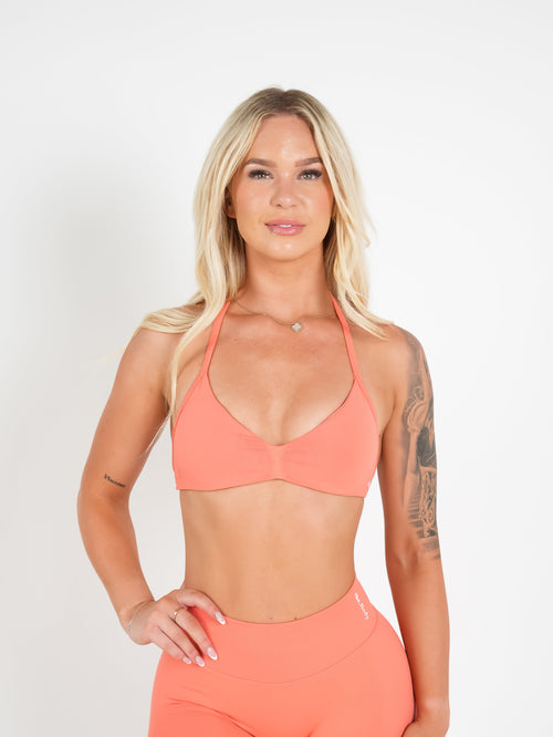 Amplify Micro Bra - Coral