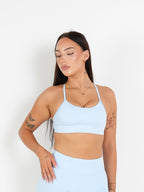 Amplify Backless Bra - Baby Blue