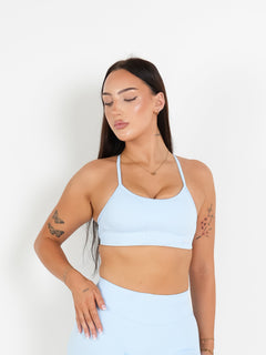 Amplify Backless Bra - Baby Blue