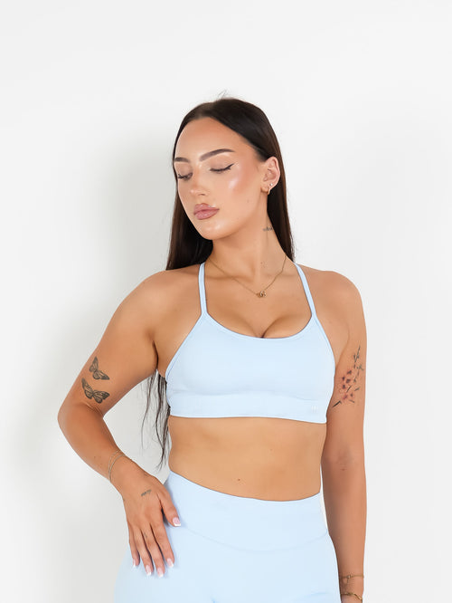 Amplify Backless Bra - Baby Blue