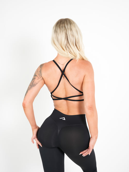 Amplify Backless Bra - Black