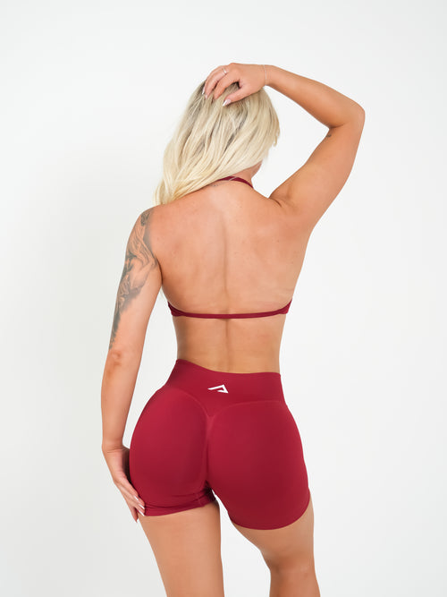 Amplify Micro Bra - Cherry Red