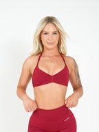 Amplify Micro Bra - Cherry Red