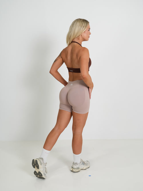 Amplify Seamless Shorts - Mocha