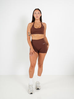 Amplify Seamless Shorts - Espresso