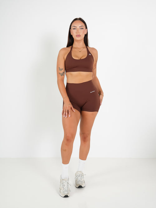 Amplify Seamless Shorts - Espresso