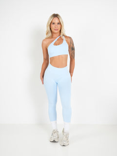 Amplify Asymmetric Bra - Baby Blue