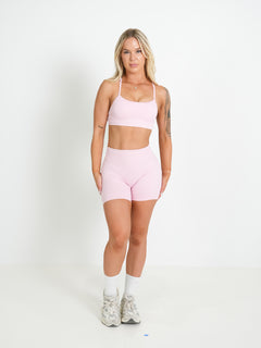 Amplify Backless Bra - Baby Pink