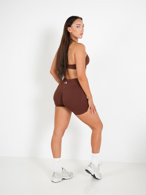 Amplify Seamless Shorts - Espresso