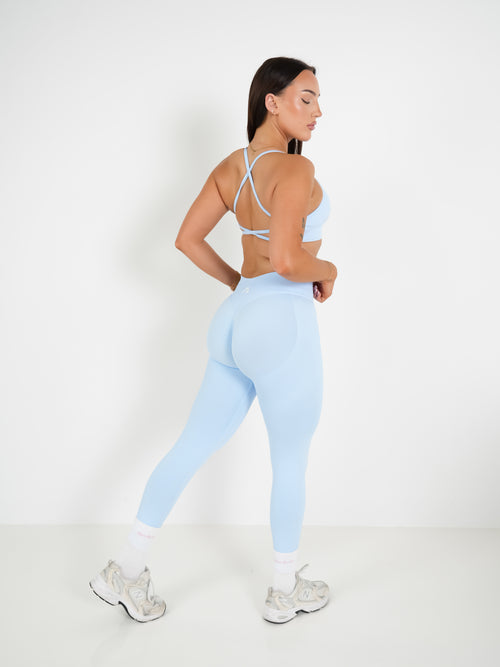 Amplify Backless Bra - Baby Blue