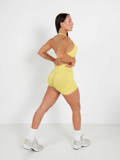 Amplify Seamless Shorts - Lemon