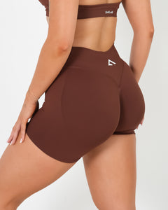 Amplify Seamless Shorts - Espresso