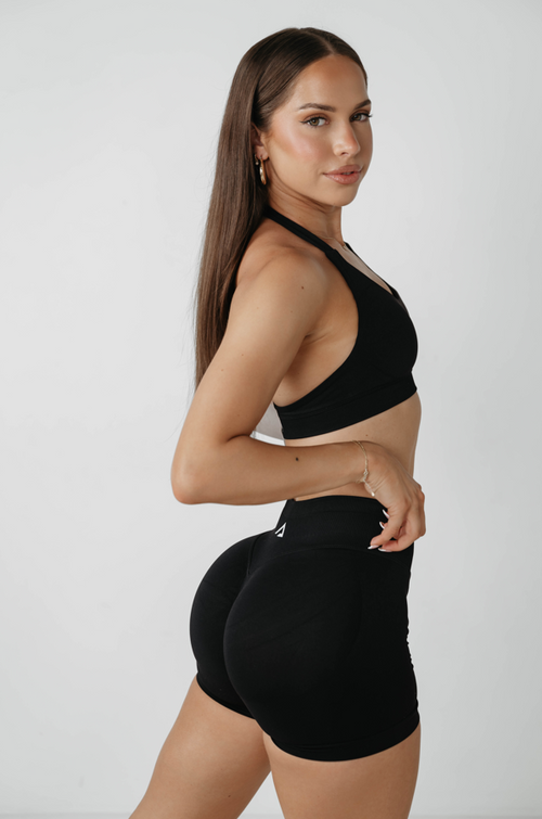 Amplify Seamless Shorts - Black