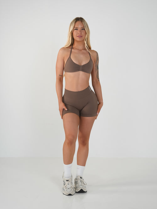 Amplify Seamless Shorts - Cocoa