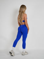 Amplify Seamless Leggings - Azure Blue