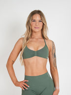 Amplify Micro Bra - Khaki